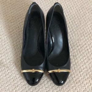 Tory Burch lightly worn stacked heels
